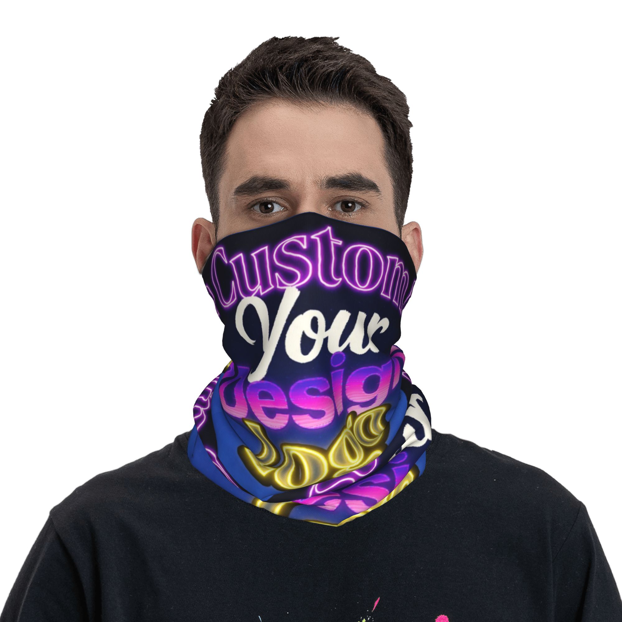 Custom Custom Your Design Logo - Neck Warmer Tube recension och pris