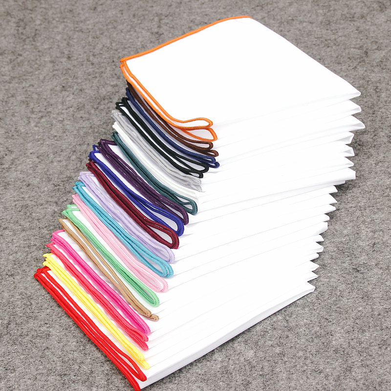 2018 Fashion Mens Cotton White - Handkerchief Cotton Men recension och pris