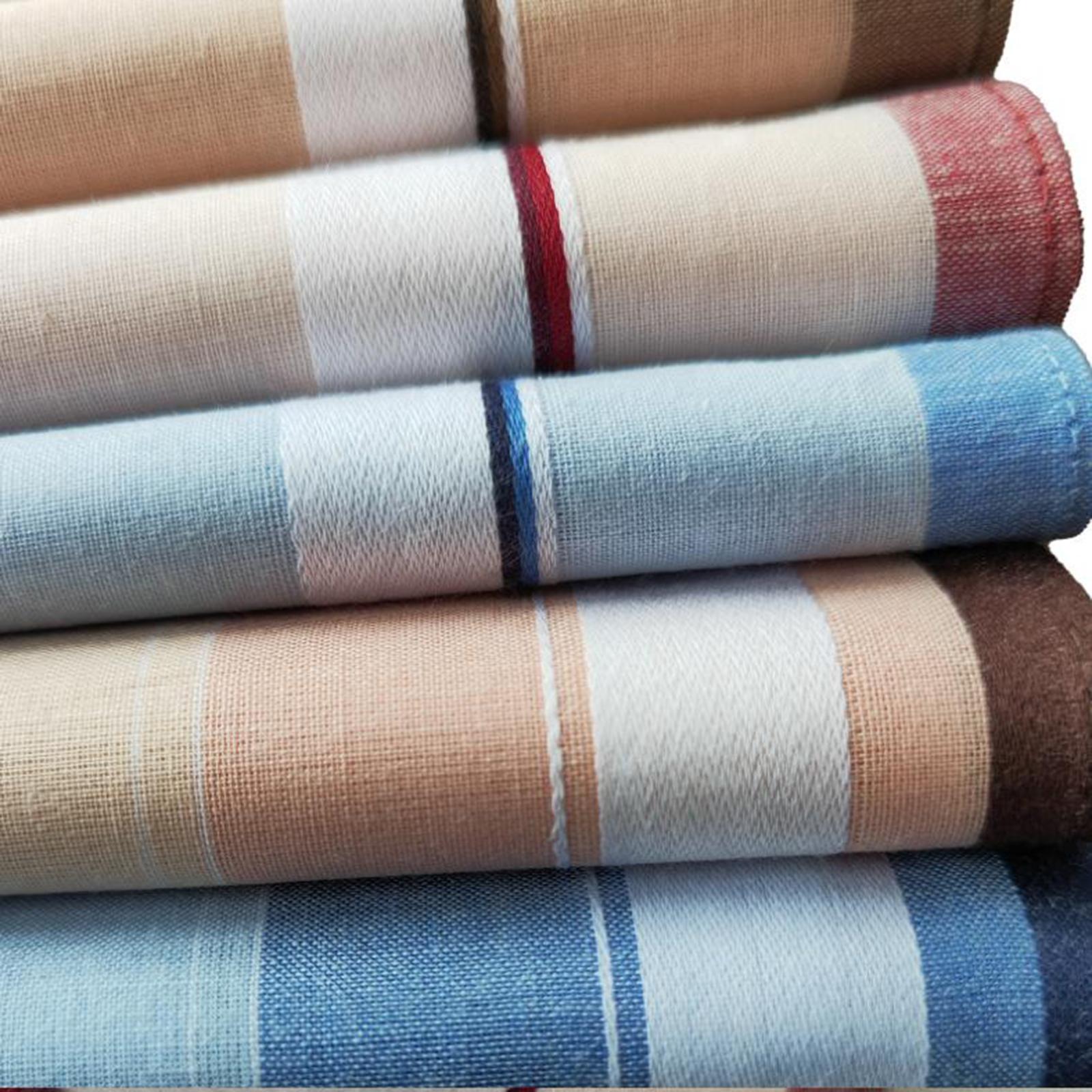 6Pcs Pocket Square Hankies 40c - Handkerchief Cotton Men recension och pris