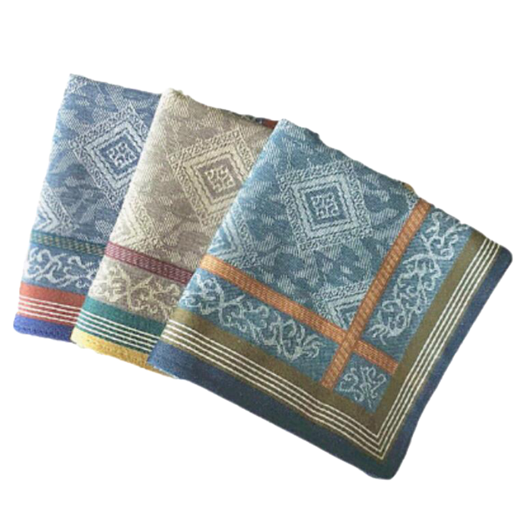 3pcs Mens Plaid Wedding Handke - Handkerchief Cotton Men recension och pris